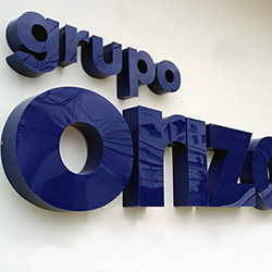 letrero 3d Orizon